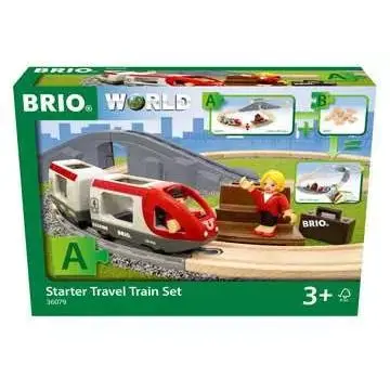 Circuit en 8 Voyageurs - Coffret de Train en Bois