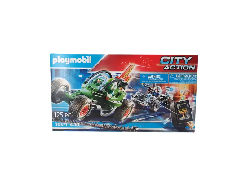 City Action -  Police karts de police et bandit - Set  70577