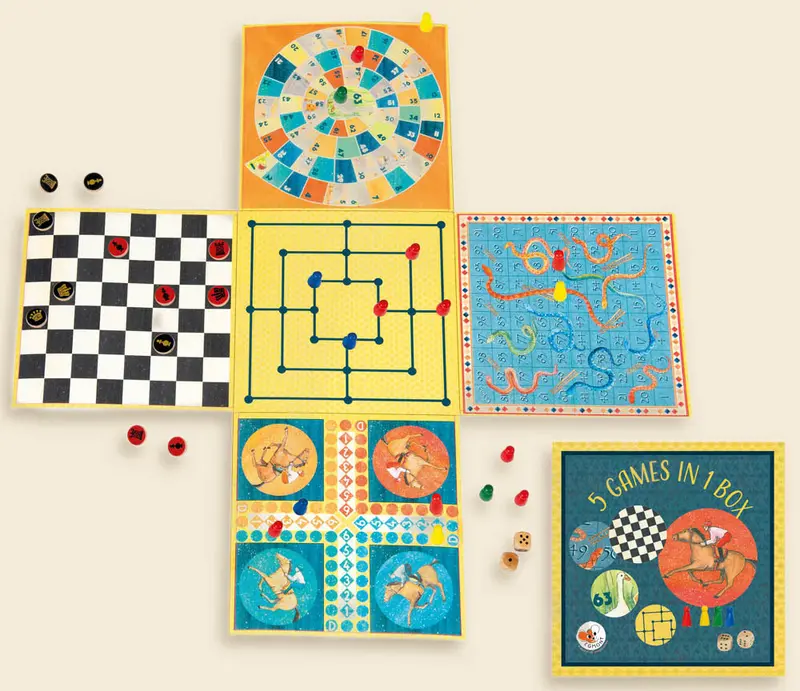 Coffret 5 jeux en 1