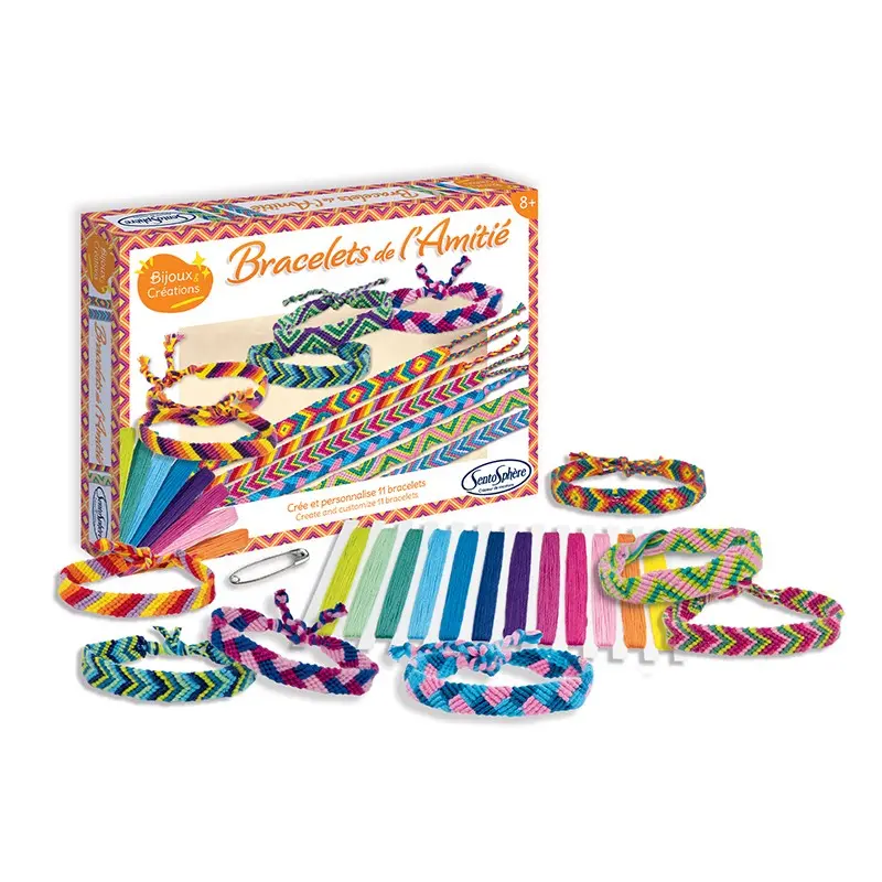Coffret Bracelets de l’Amitié - 14 Fils, 11 Bracelets