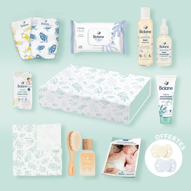 Coffret cadeau naissance