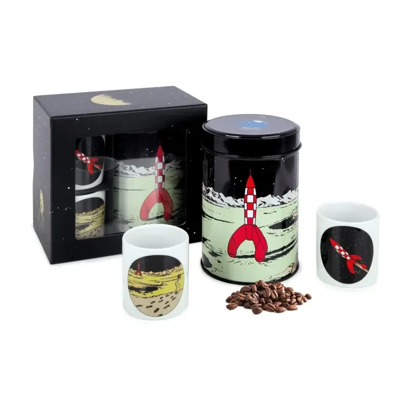 Coffret Café Bio + Tasses - Lune