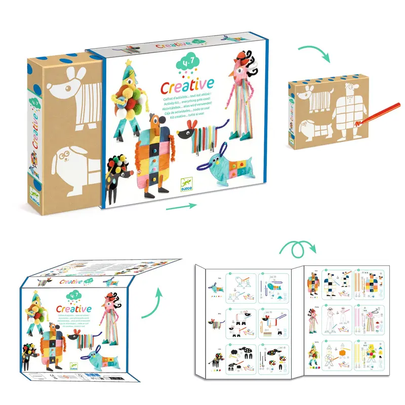 Coffret créatif 6 bonhommes