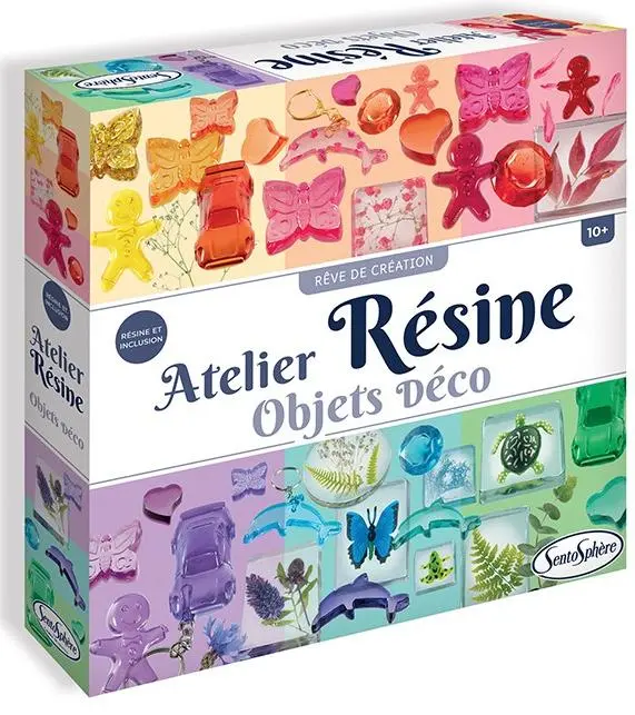 Coffret créatif Atelier Résine - Objet déco