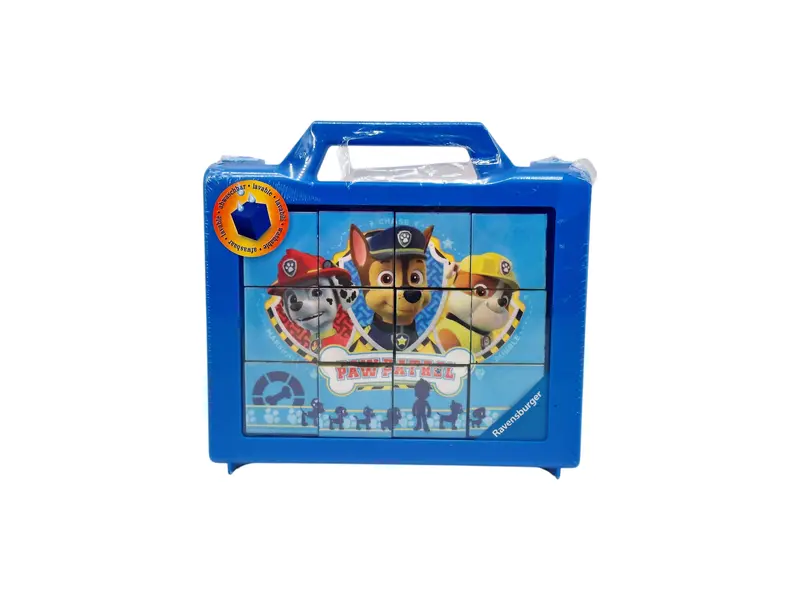 Coffret cubes puzzle - 12 pièces- Pat'Patrouille- Édition 2016