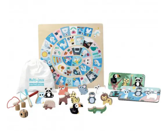 Coffret multi-jeux animaux