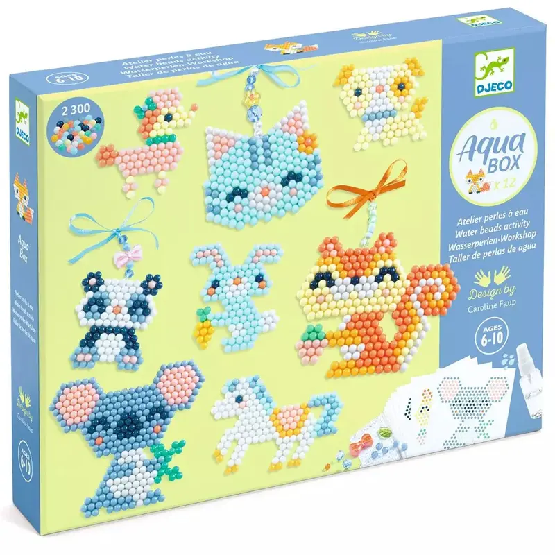 Coffret perles à eau animaux - Aqua Box 2300 perles