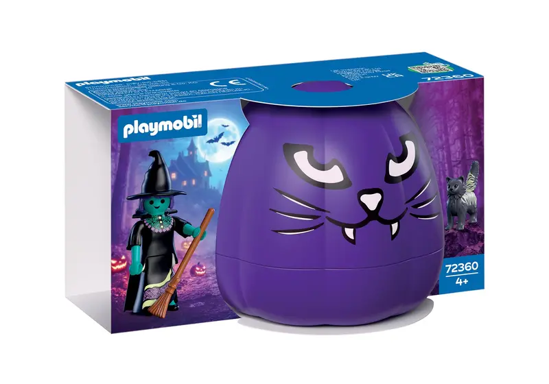 Coffret sorcière et citrouille
