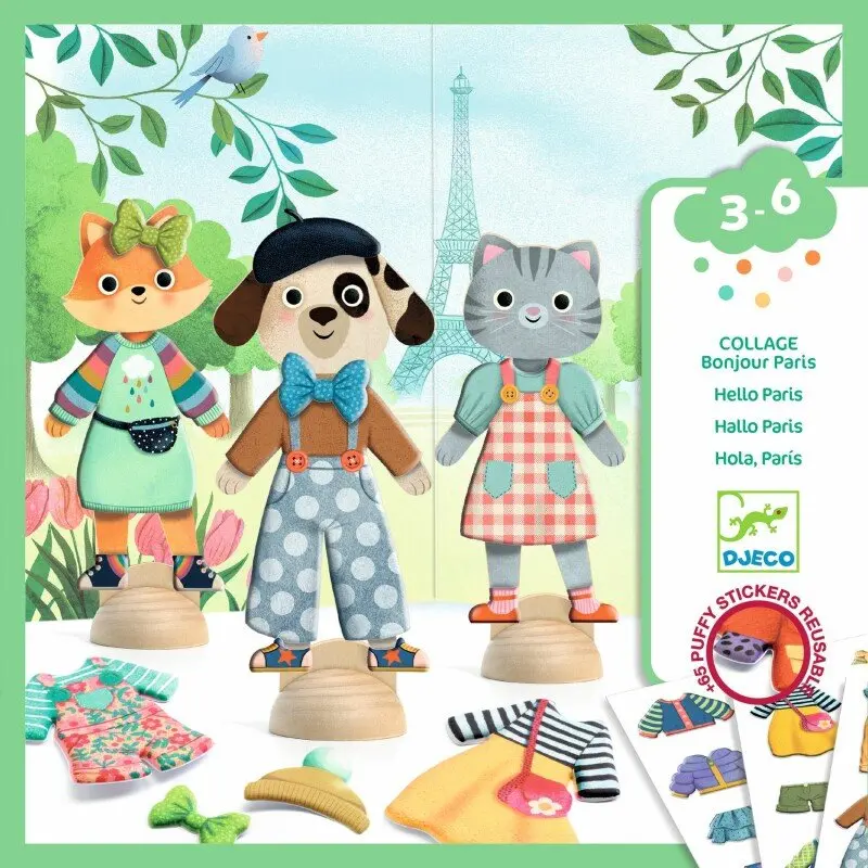 Collage - Bonjour Paris