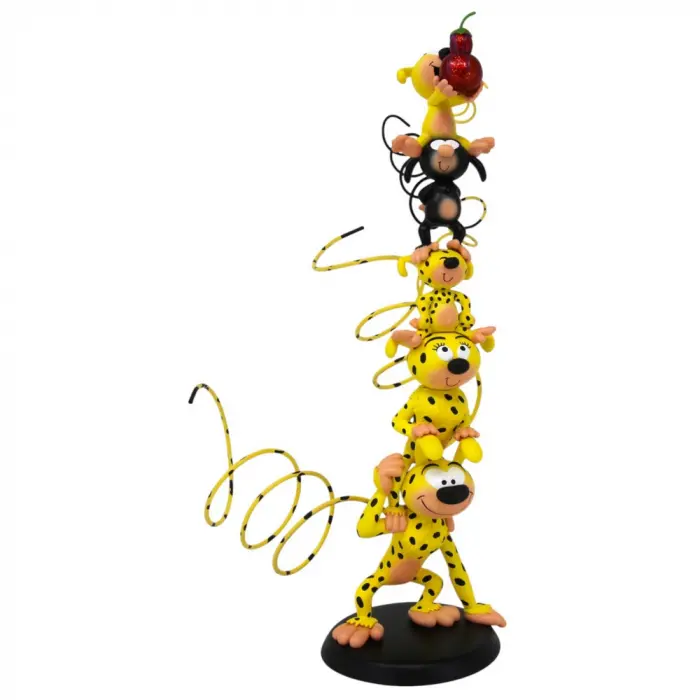 Colonne Marsupilami - Figurine résine 35 cm
