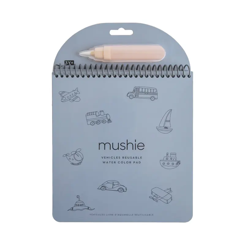 Coloriage à l'Eau Véhicules - Mushie