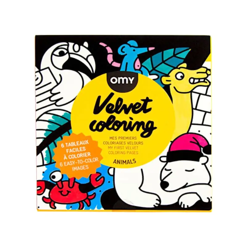 Coloriage velours - Animals