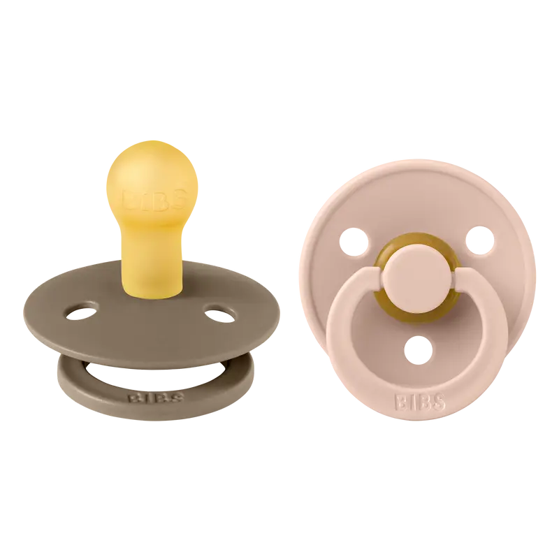 Colour Tétines Pack de 2- Type de tétine Rond