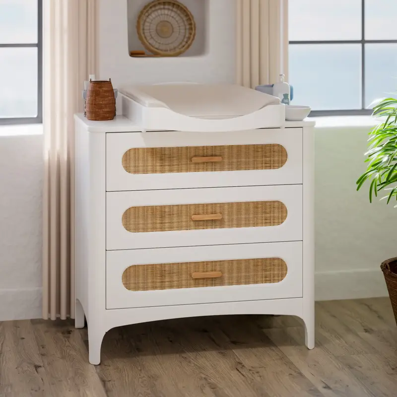 Commode bébé Théo Néréides  Neige