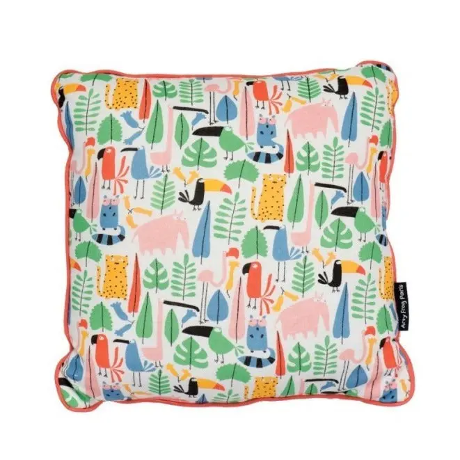 Coussin Jungle Enfant 30x30 cm - Déco Chambre