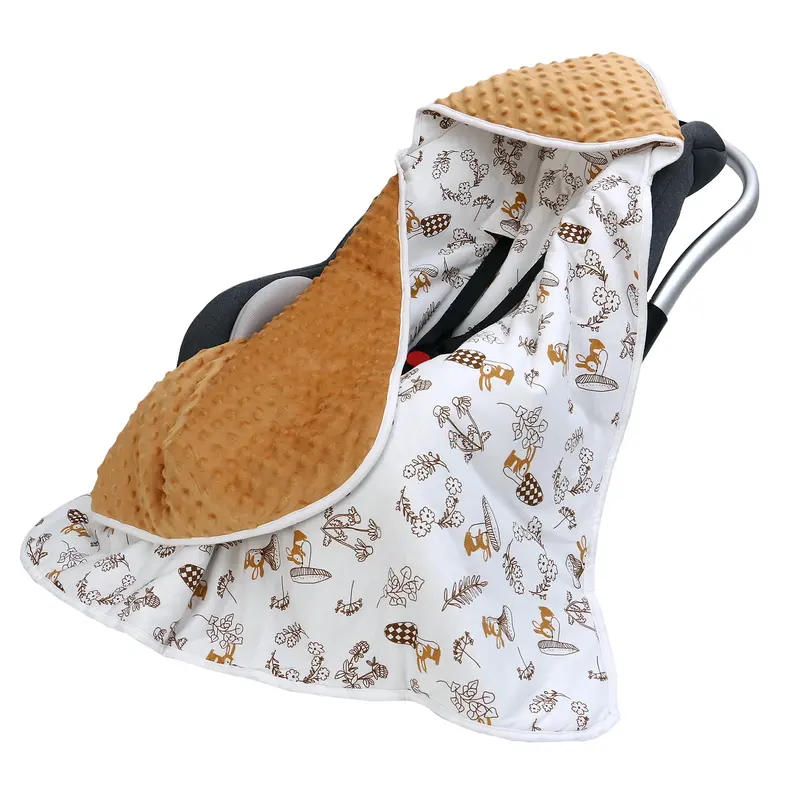 Couverture Cosy Siège Auto Bébé Chloé – Harnais 3 Points 0-12 mois