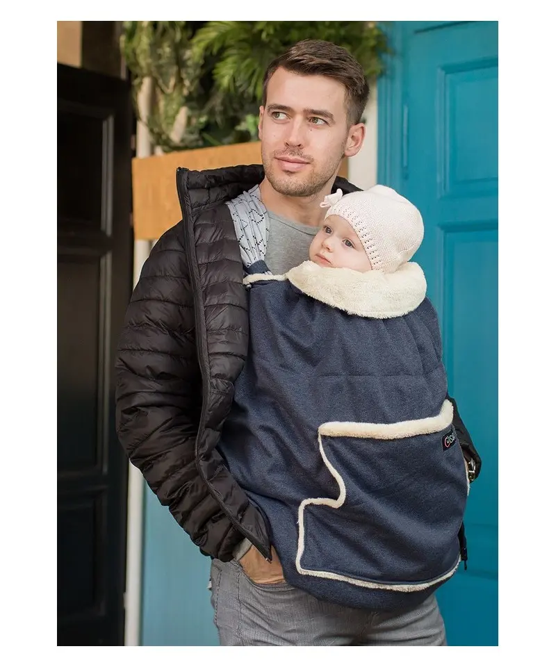 Couverture de portage ISARA Deep blue melange