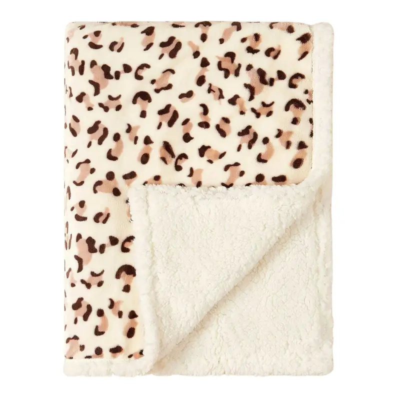 Couverture Polaire Bébé 75 x 100 cm – Poussette et Voyage, 7 Motifs