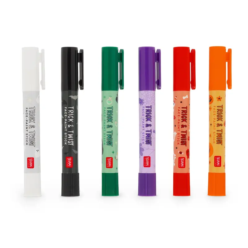 Crayons de maquillage Halloween x6