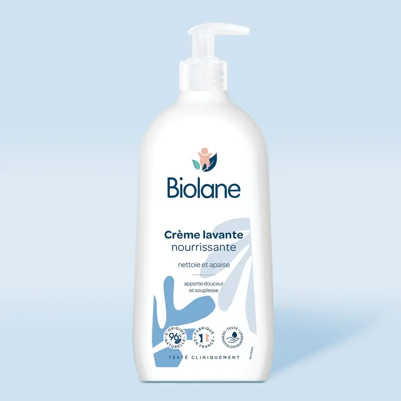 Crème lavante nourrissante