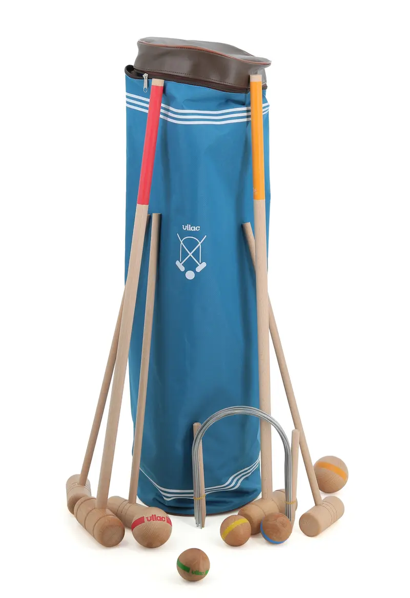 Croquet famille 2 adultes + 3 enfants