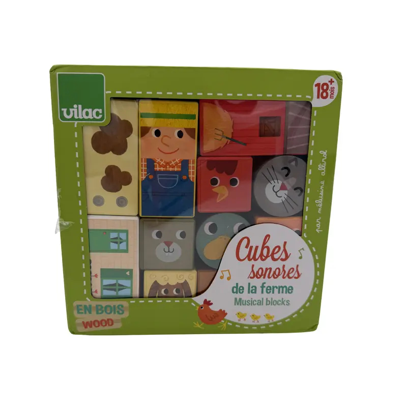 Cubes sonores de la ferme