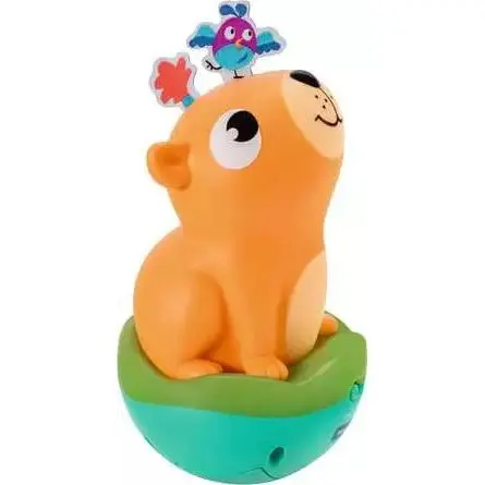 Culbuto bébé lumineux et sonore Capybara - jouet d’éveil