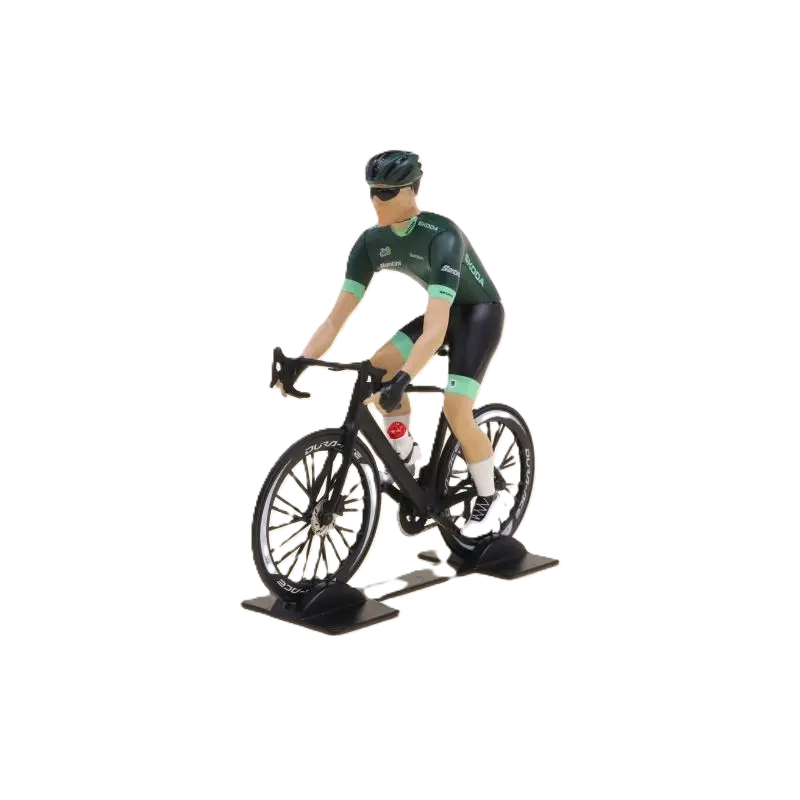 Cycliste Maillot Vert Tour de France - Figurine 1/18