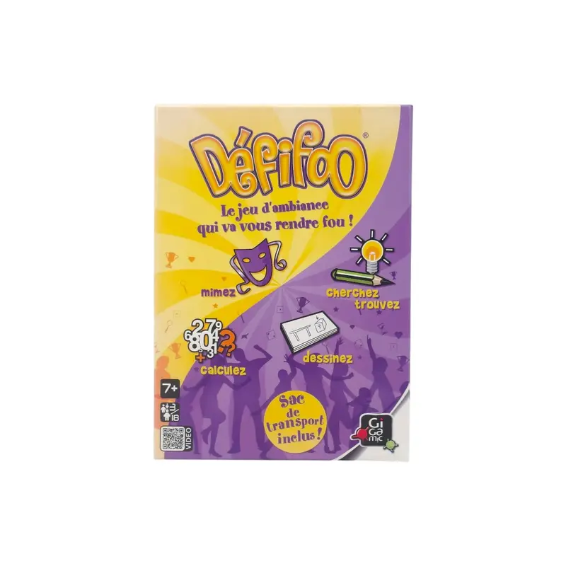 Défifoo - Le jeu d'ambiance qui va vous rendre fou !