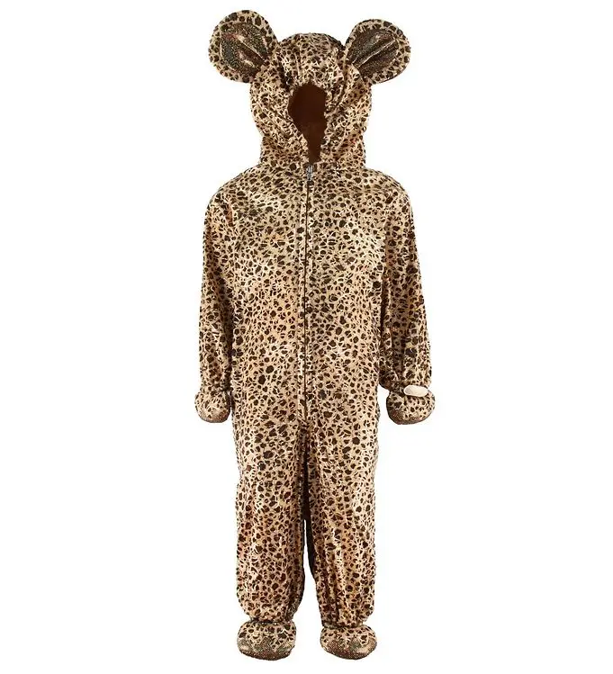 Déguisement léopard enfant 2-4 ans avec capuche