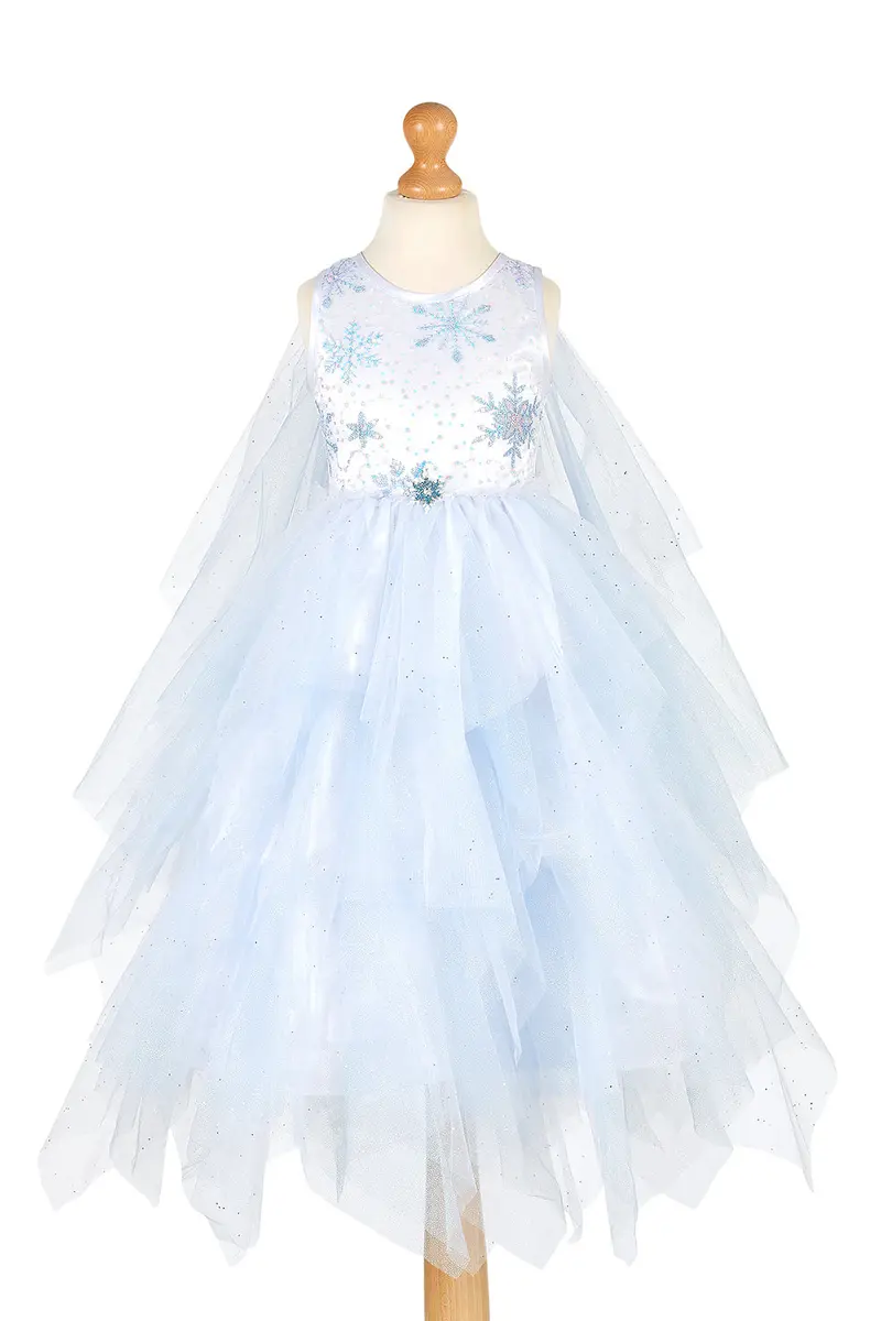Déguisement robe Eira bleue