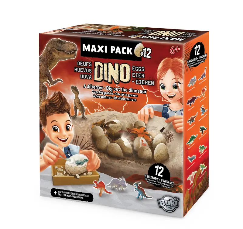 Dino egg maxi pack
