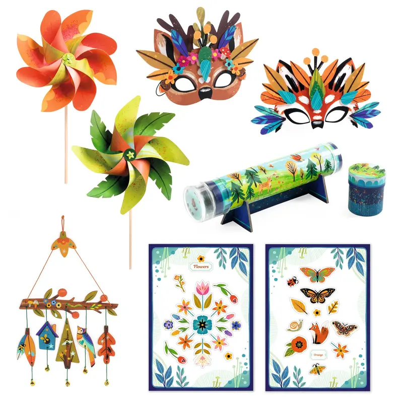Do it yourself - Coffret créatif Nature 5 activités