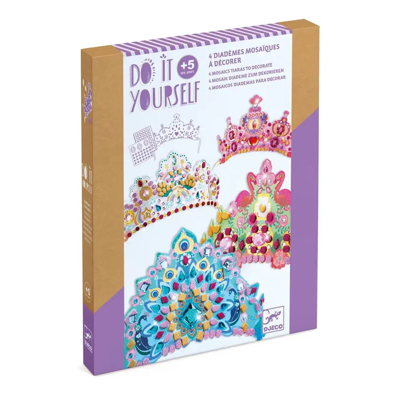 Do it yourself - Diadèmes Mosaiques princesse