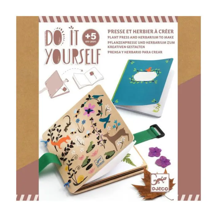Do it yourself - Presse et herbier à créer