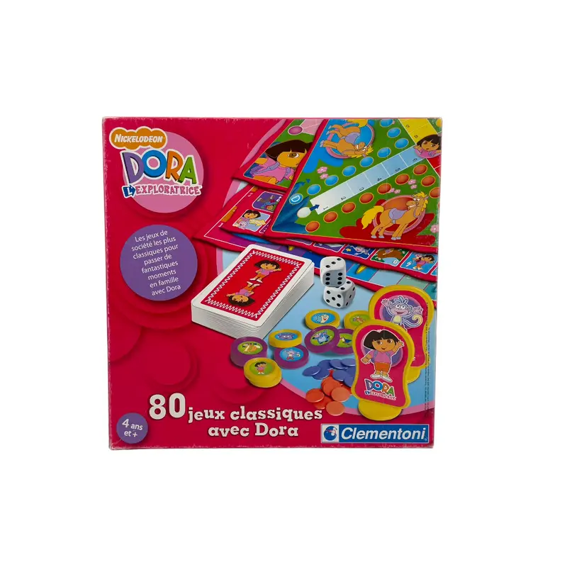 Dora l'Exploratrice - 80 jeux classiques avec Dora