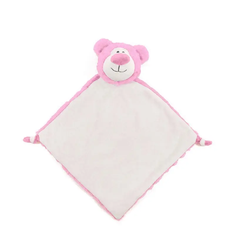 Doudou Ours Rose Cubbyford