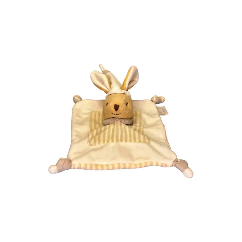 Doudou plat lapin