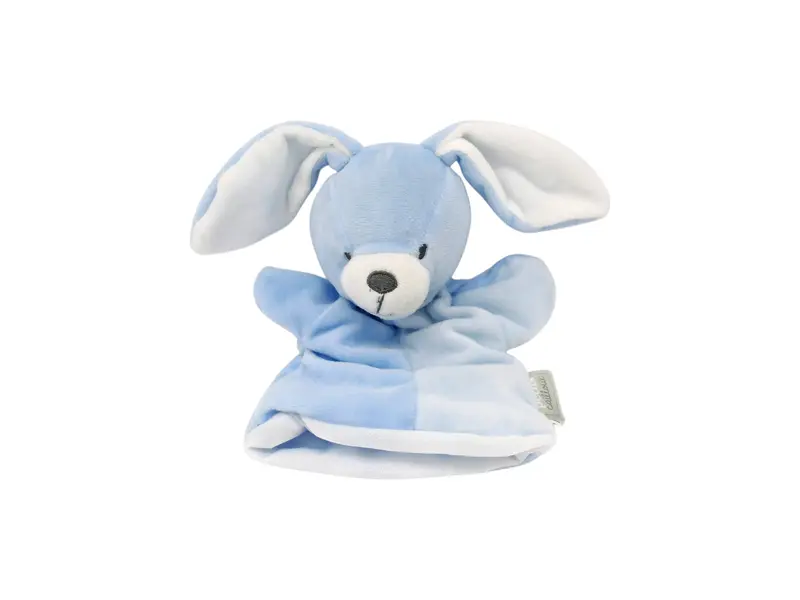Doudou plat  marionnette - Lapin