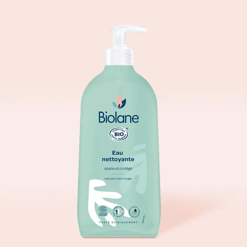 Eau nettoyante certifiée biologique