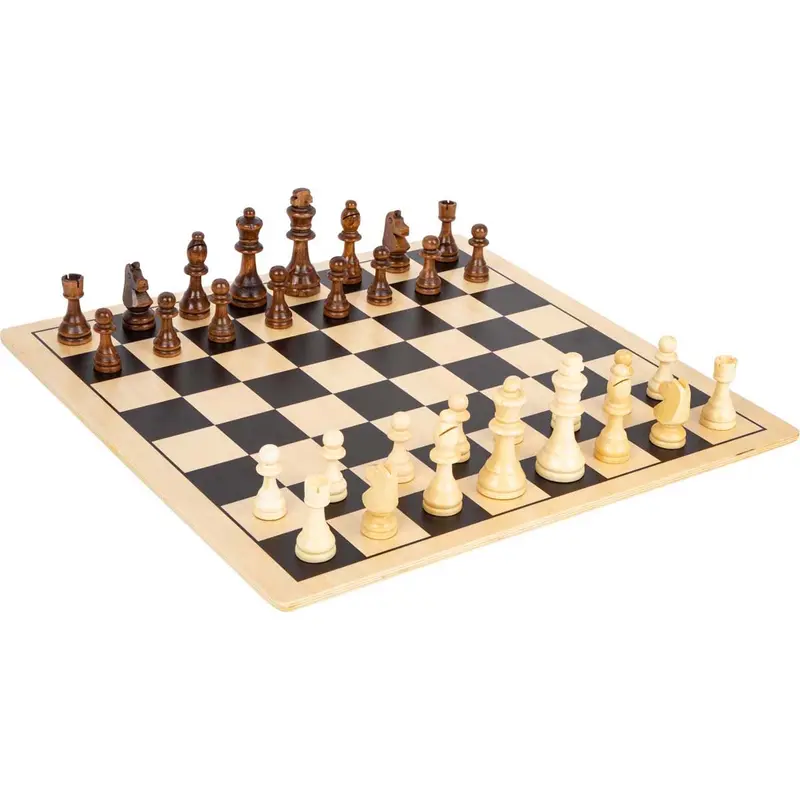 Echecs et dames XL bois