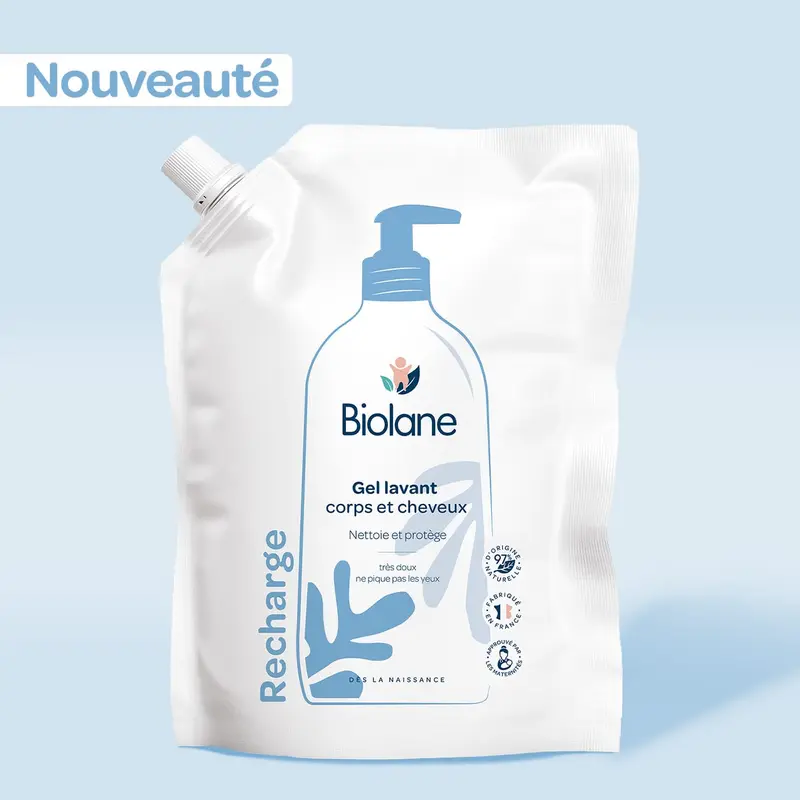 Éco-recharge Gel lavant corps et cheveux