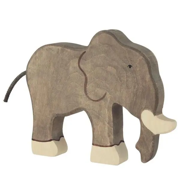 Éléphant - Figurine bois