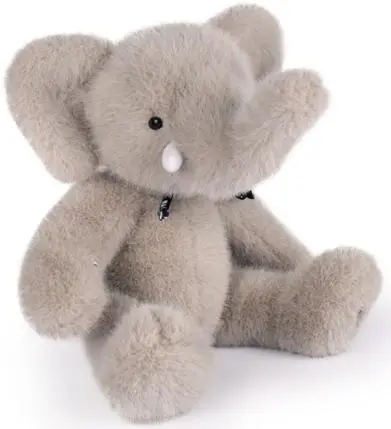 Éléphant Sowen - Gris souris 40cm