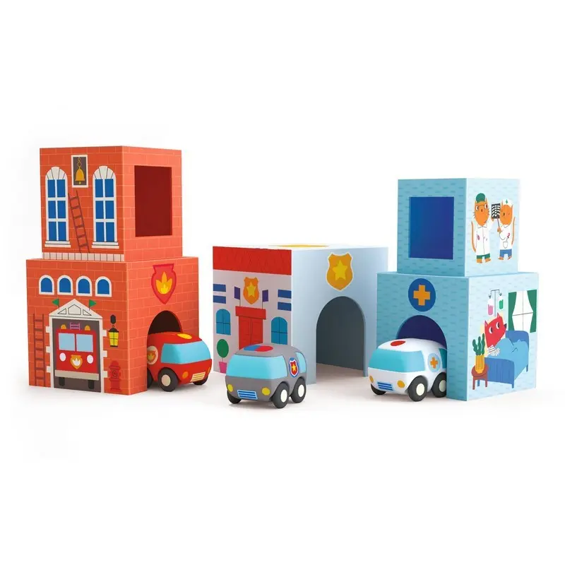 Empilable avec figurines TopaniCar