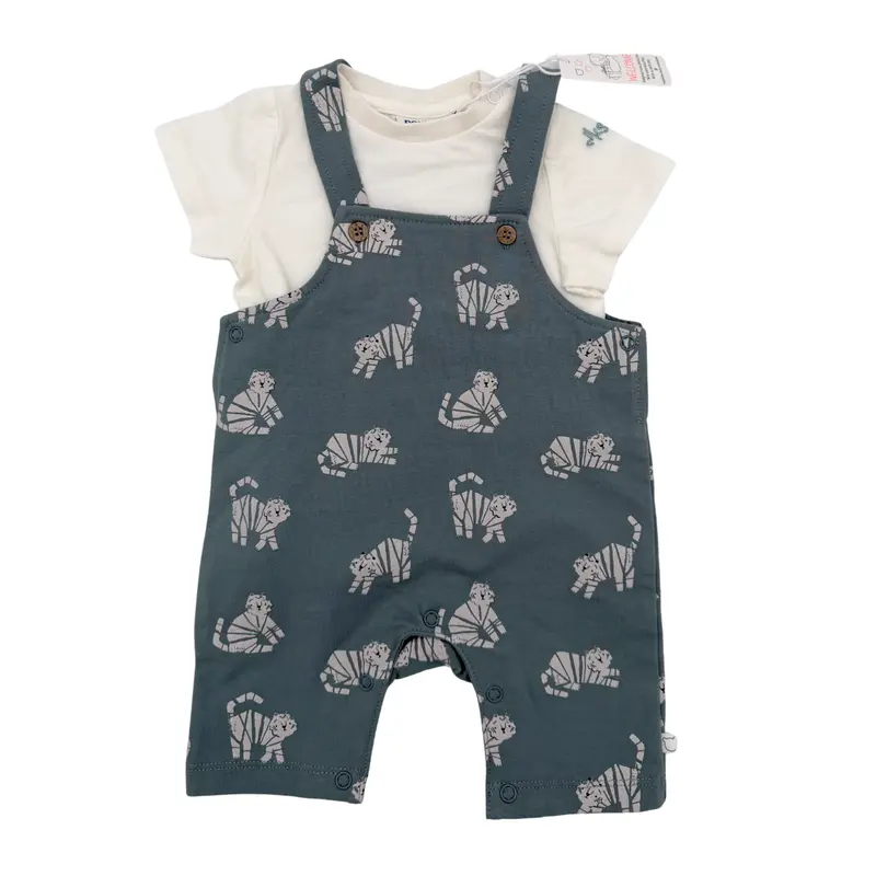 Ensemble salopette t-shirt - 3 mois