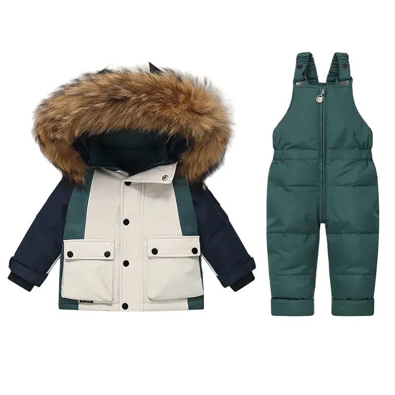 Ensemble Ski Bébé et Enfant Veste et Salopette – 9 mois-5 ans