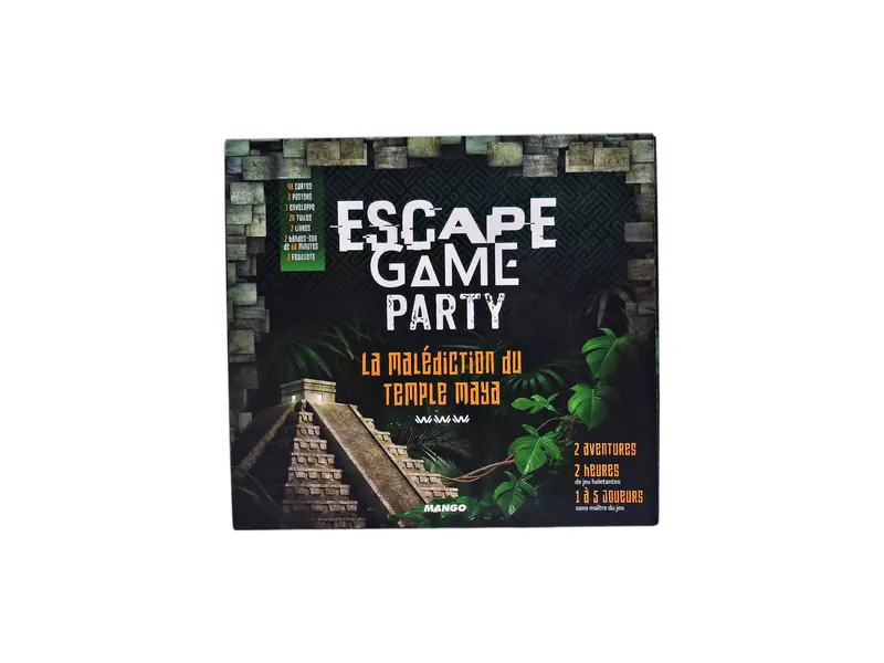 Escape game party - La malédiction du temple maya- Édition 2019
