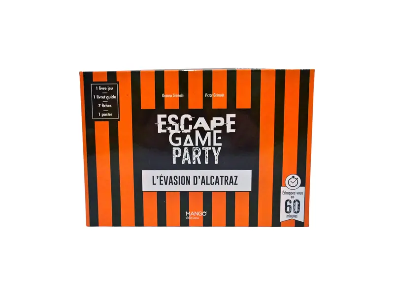 Escape game party - L'évasion d'Alcatraz- Édition 2021