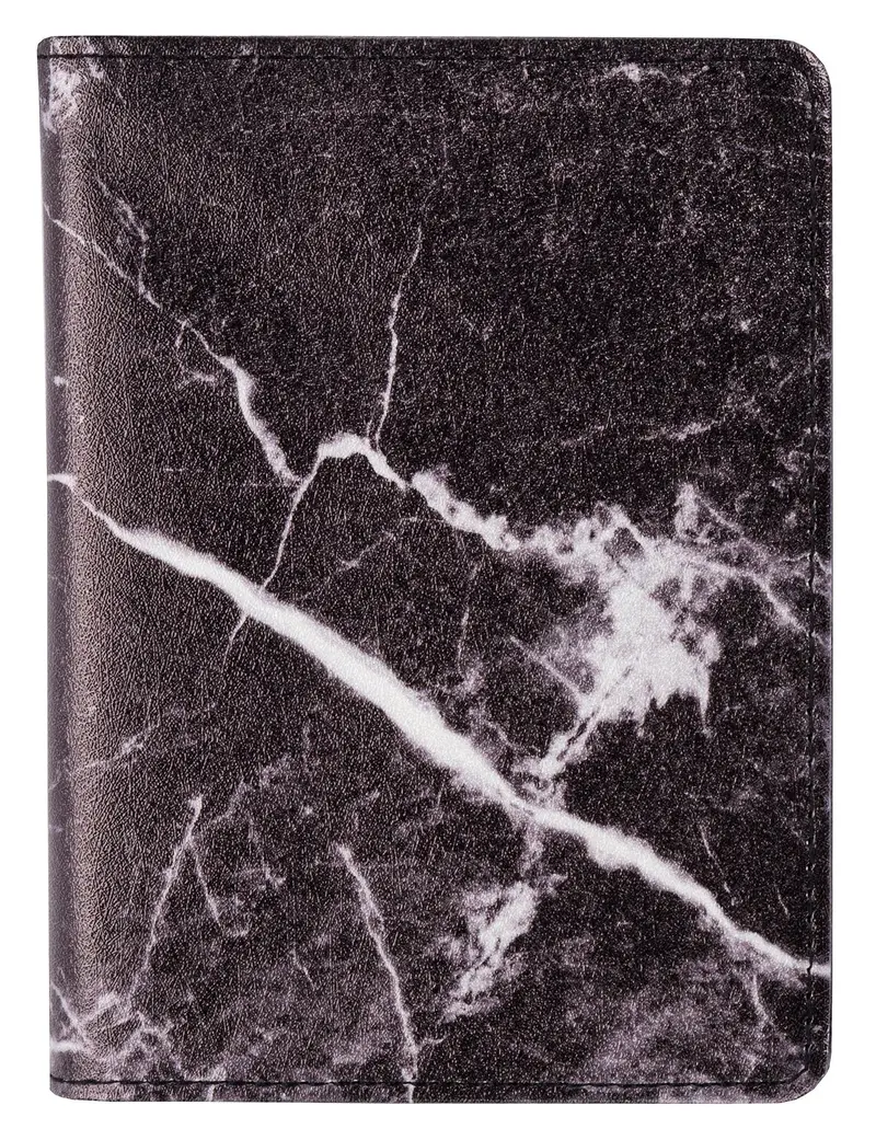 Étui pour passeport – noir Marble